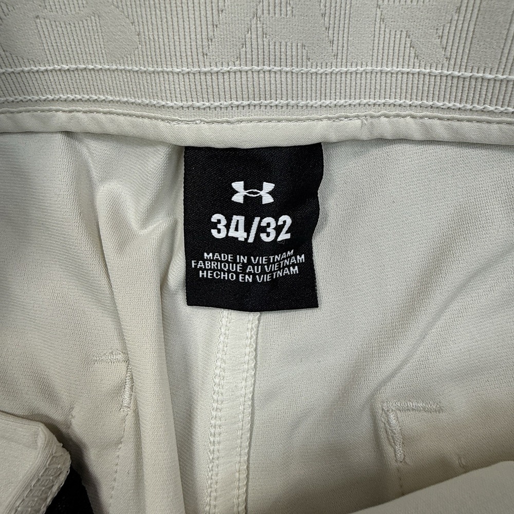 Under Armour Unstoppable 7-Pocket Pants Men's 34x32 Stone 1378838-279 NWT $130 - Picture 6 of 13